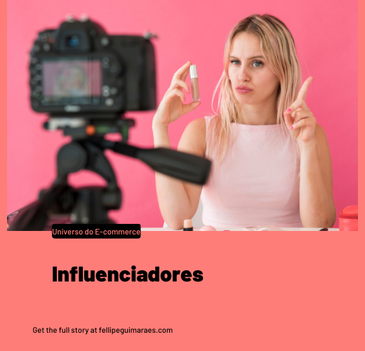 Influenciadores vendendo em seu canal digital!