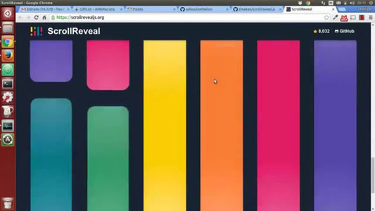 ScrollRevealJS - JS - Git Nights