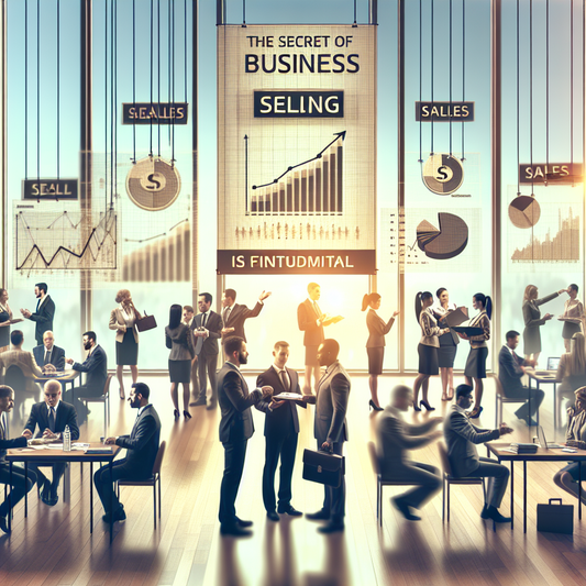 O Segredo dos Negócios: Vender é Fundamental