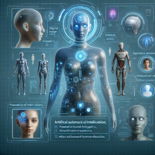 Avatares Digitais com IA: O Futuro Surreal da Interação Humana