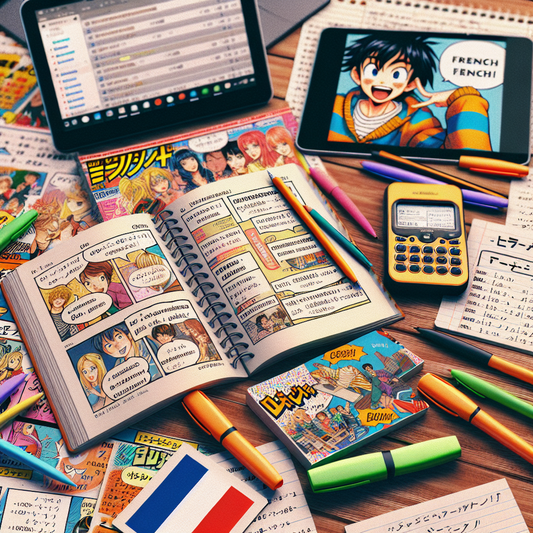 Aprendendo Francês com Mangás: Uma Abordagem Divertida para Dominar uma Nova Língua