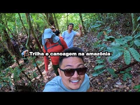 Canoagem + Trilha e um dos voo mais lindos de drone na amazônia