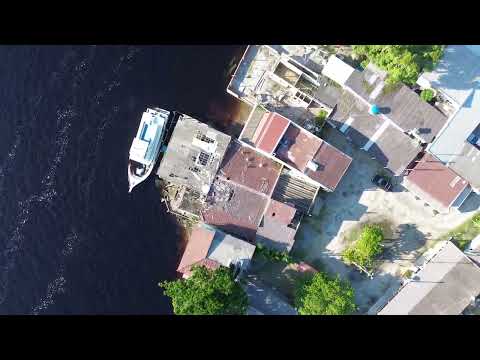 Pontal do paraná em drone