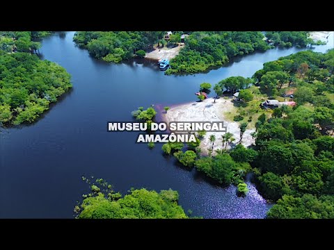 Museu do seringal Amazonia com direito a drone