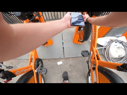 Bike Itaú de SP - Av Paulista