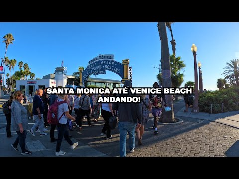 Pôr do Sol Mágico: Caminhando de Santa Monica até Venice Beach, Califórnia