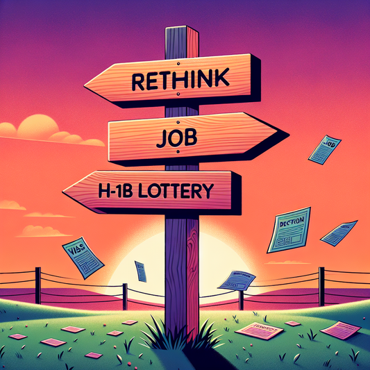 Estados Unidos sinaliza intenção de repensar a loteria do visto H-1B