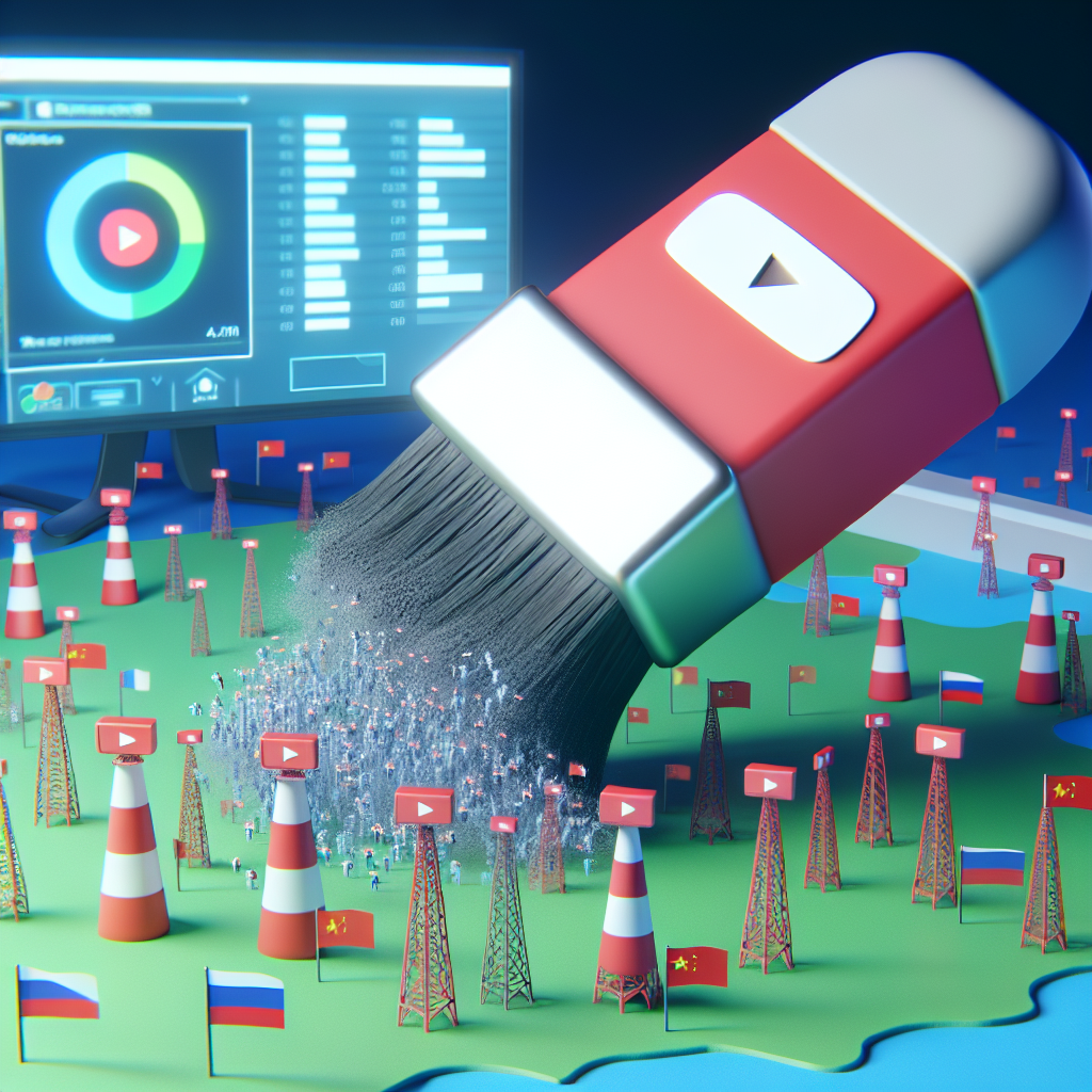 YouTube Elimina Milhares de Canais de Propaganda Ligados à China, Rússia e Outros