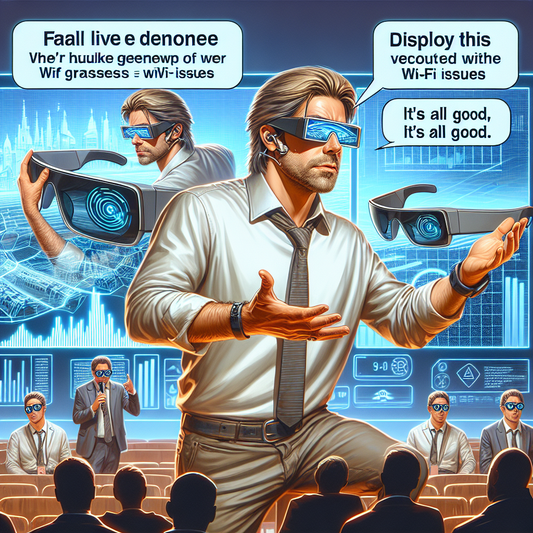 A Reação de Mark Zuckerberg Após o Desastre da Demonstração ao Vivo dos Novos Óculos Inteligentes da Meta