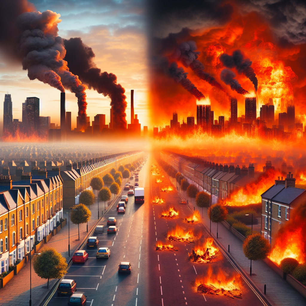 Amplificação do Ódio Durante os Distúrbios de 2024 no Reino Unido