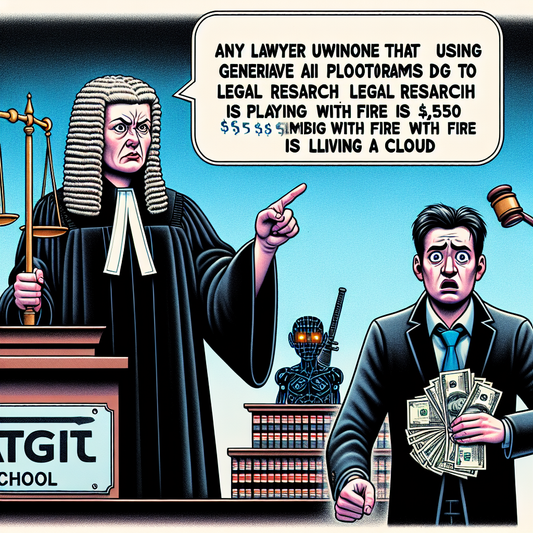 A Polêmica do Uso de IA no Direito: O Caso do Advogado e o ChatGPT