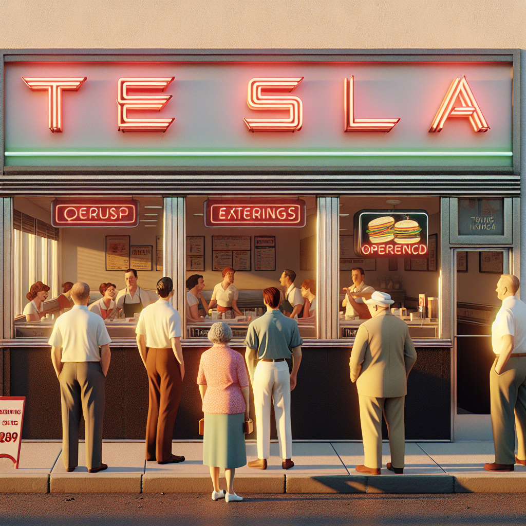 Tesla Diner: A Surpresa do Corte de Opções e Horários Após Abertura