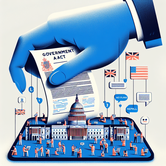 Resposta do Governo do Reino Unido à População: 'O Governo Não Tem Planos para Revogar a Lei de Segurança Online'