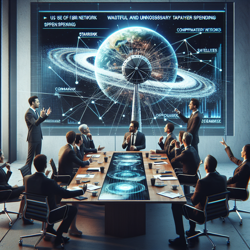 SpaceX Propõe Redirecionamento de Fundos Públicos para Starlink em Detrimento da Fibra Óptica