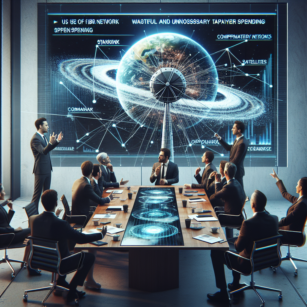 SpaceX Propõe Redirecionamento de Fundos Públicos para Starlink em Detrimento da Fibra Óptica