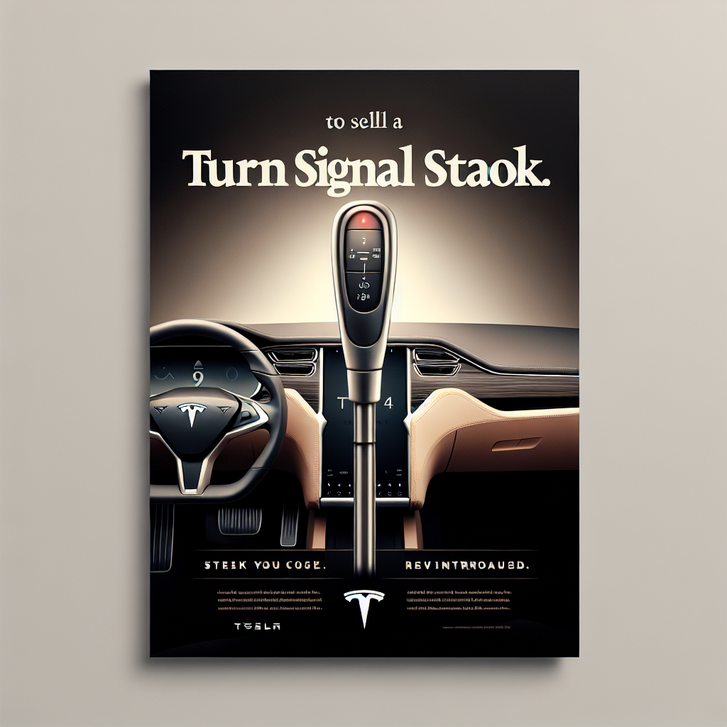 A Revolução do Sinalizador: Tesla e a Reintrodução do Manípulo de Indicador no Model 3