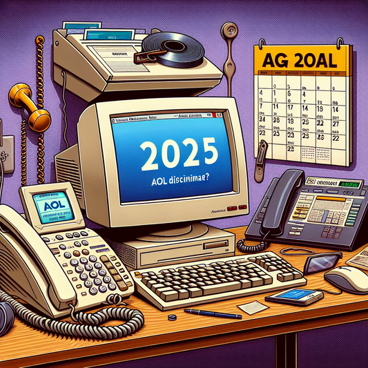 AOL Descontinua seu Serviço de Internet Dial-Up: Uma Surpresa em 2025
