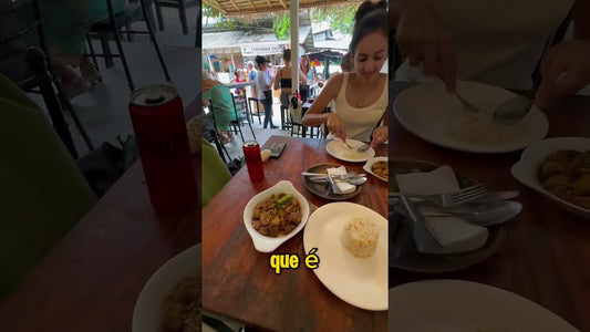 Experimentamos o Maas Grill em El Nido! 🇵🇭🔥