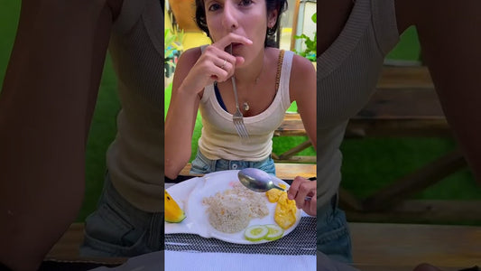 Café da manhã filipino com arroz! 🍚🇵🇭